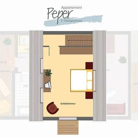 Holiday home Strandstrasse Peper Comfortable